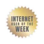 Internet User Of The Week Sticker