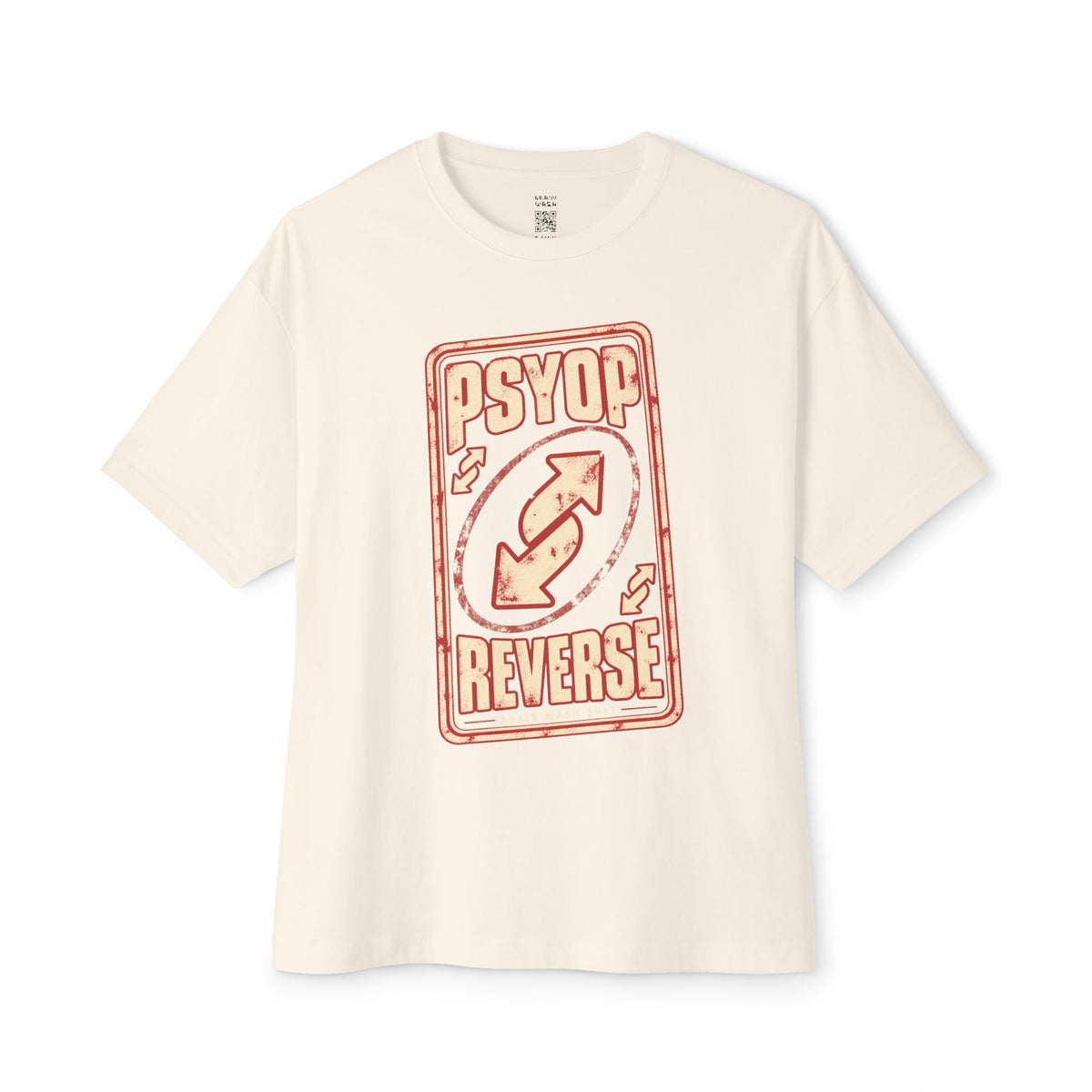 Psyop Reverse Oversized Tee