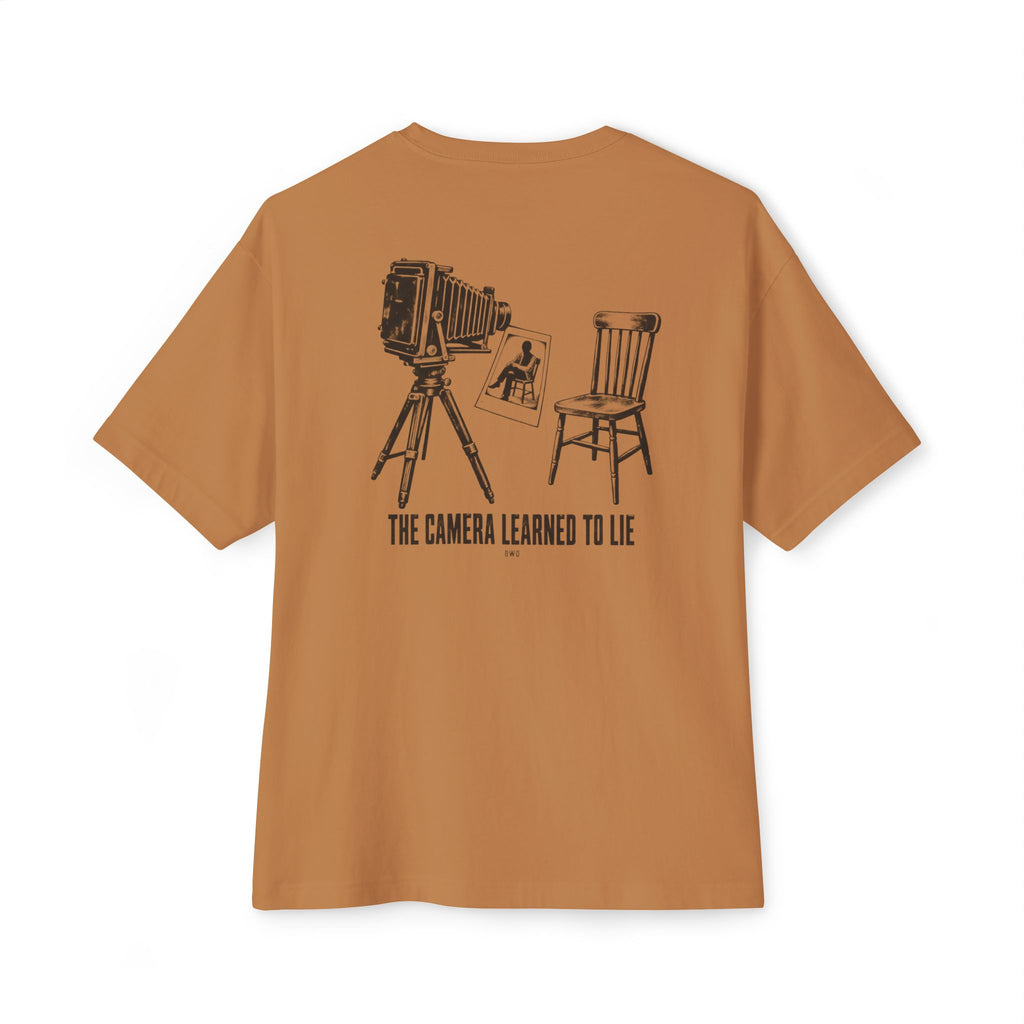 Camera Learned To Lie Oversized Tee