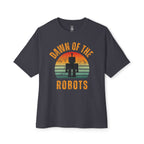 Dawn Of The Robots Retro Oversized Tee