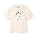 Unplug My Head Oversized Tee