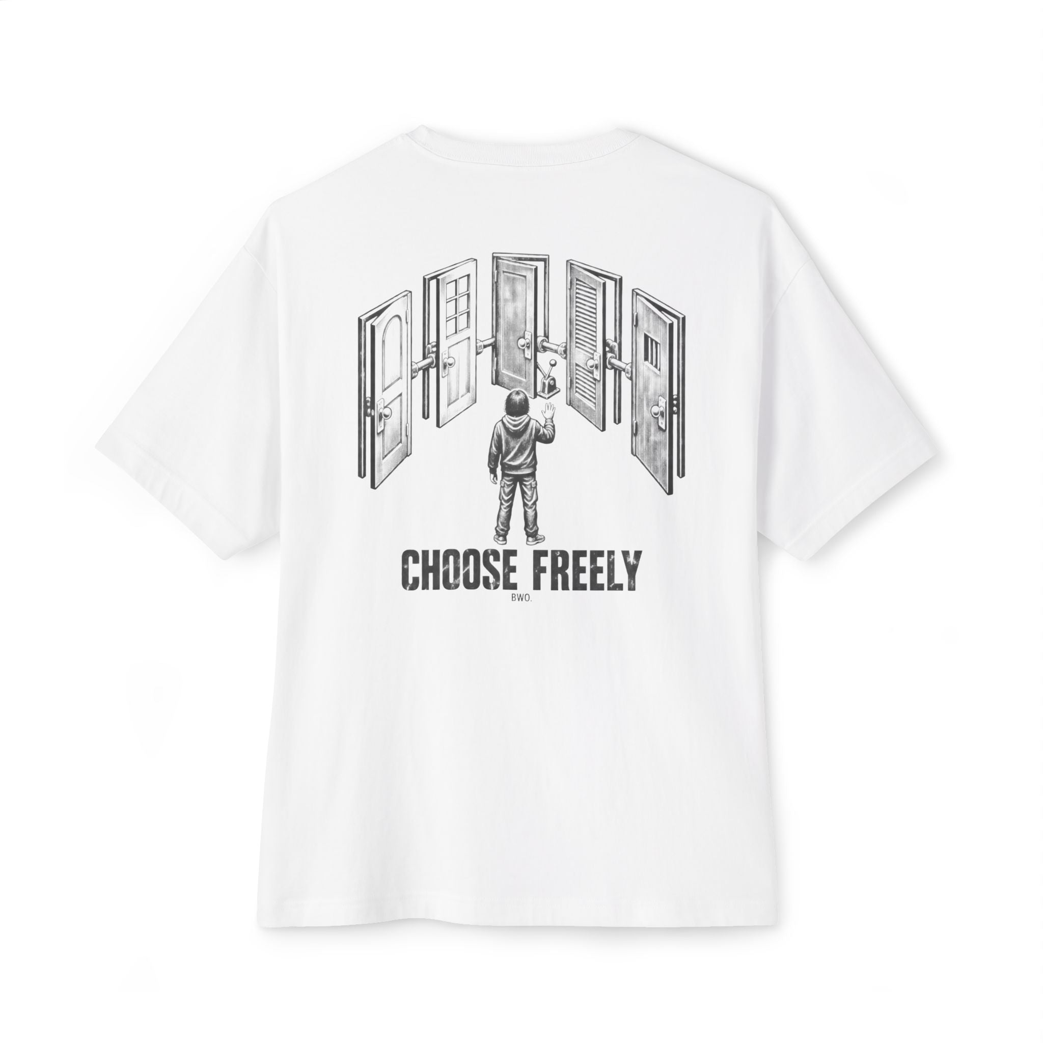 Choose Freely II Oversized Tee