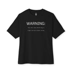 Warning Oversized Tee