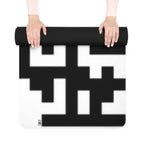 QR Print Yoga Mat