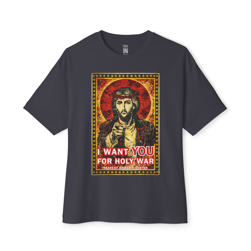 Holy War Recruiting Oversized Tee