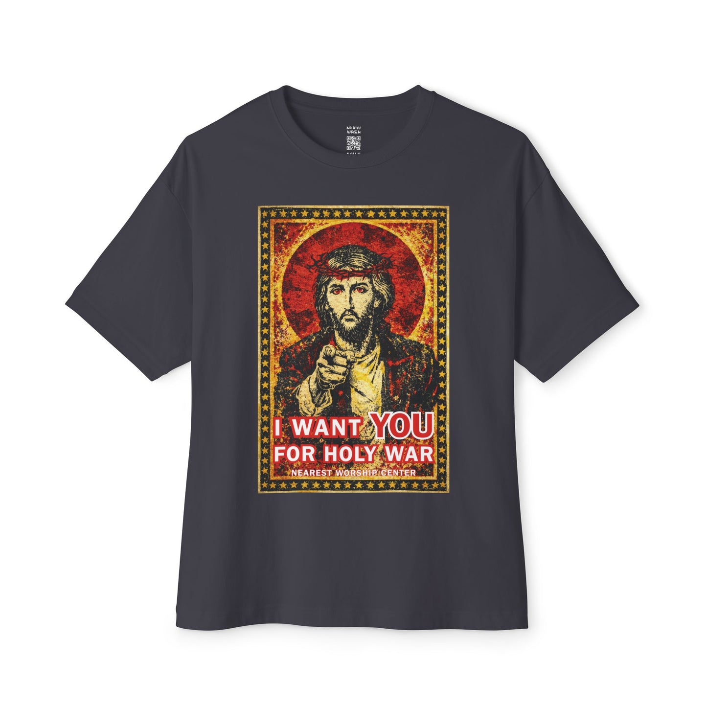 Holy War Recruiting Oversized Tee