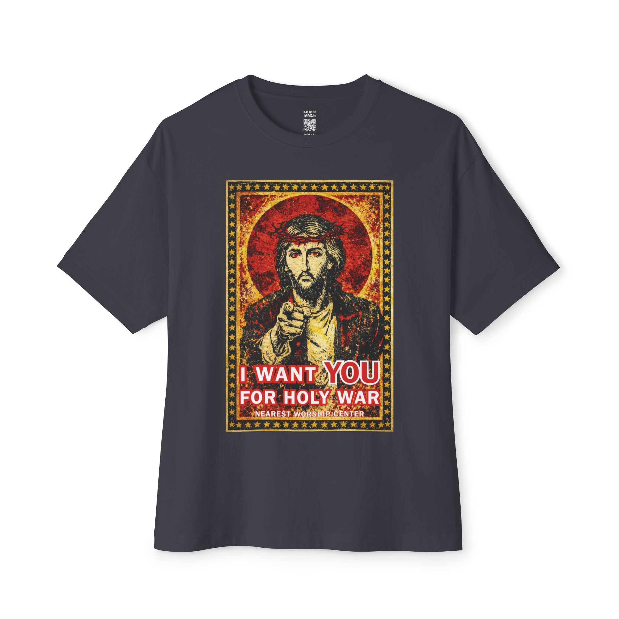 Holy War Recruiting Oversized Tee