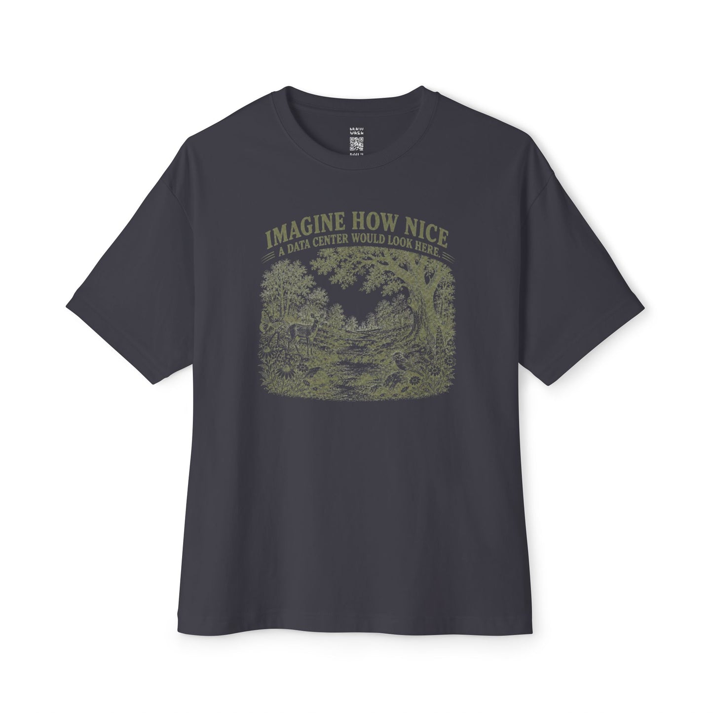 Imagine How Nice Babbling Brook Oversized Tee