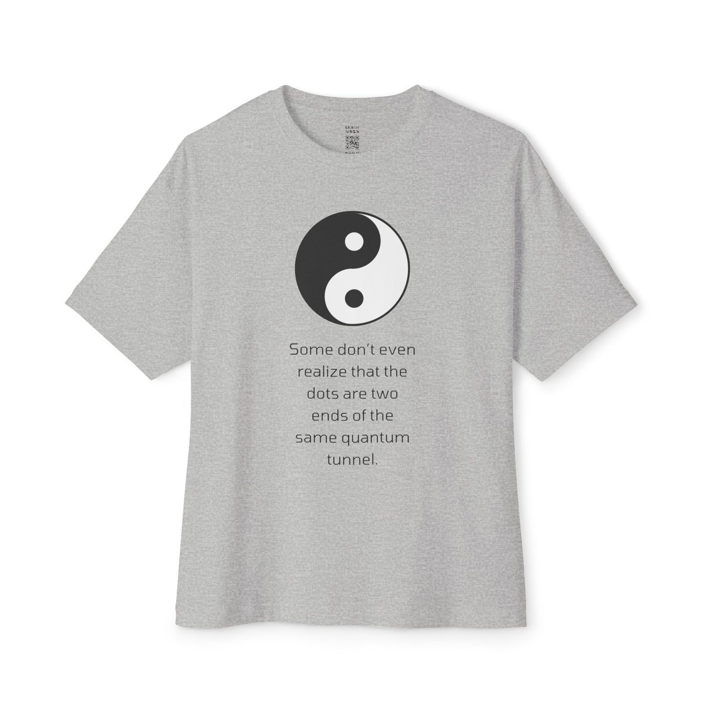 Two Ends Of The Same Quantum Tunnel Oversized Tee