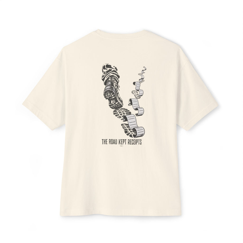 The Road Kept Receipts Oversized Tee
