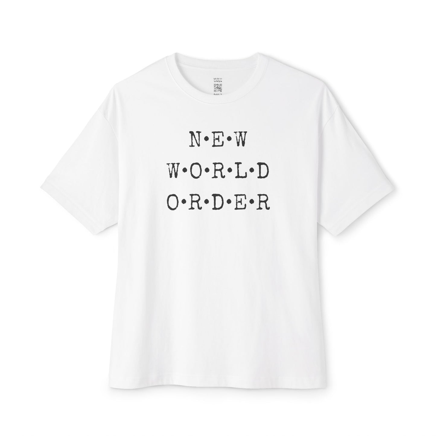 New World Order Oversized Tee