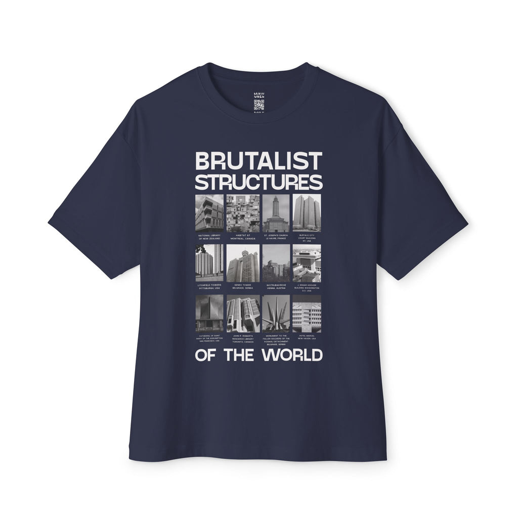 Brutalist Structures of the World Oversized Tee