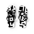 QR Print Flip Flops