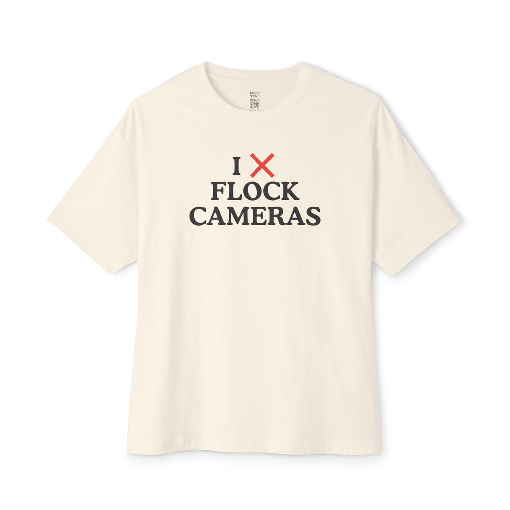 I X Flock Cameras Oversized Tee