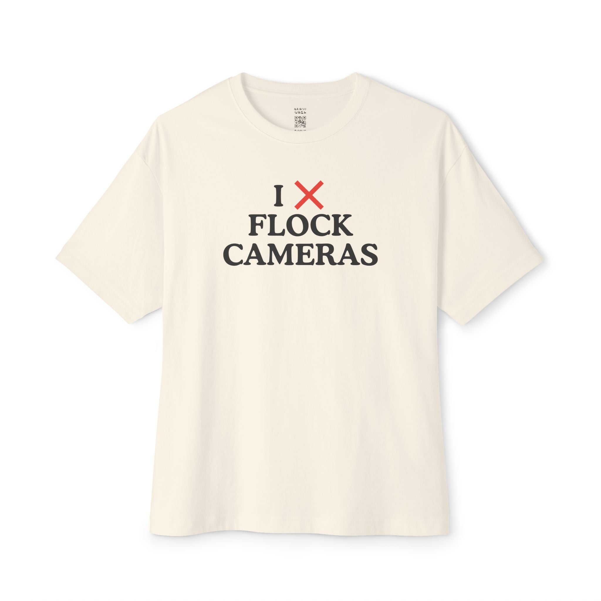 I X Flock Cameras Oversized Tee