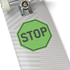 Green Stop Sign Sticker