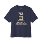 Strangers Online Oversized Tee