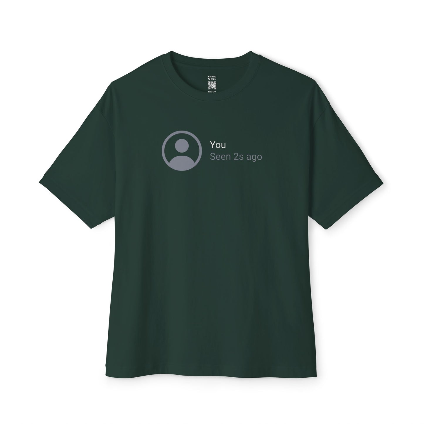 You Seen 2s Ago Oversized Tee