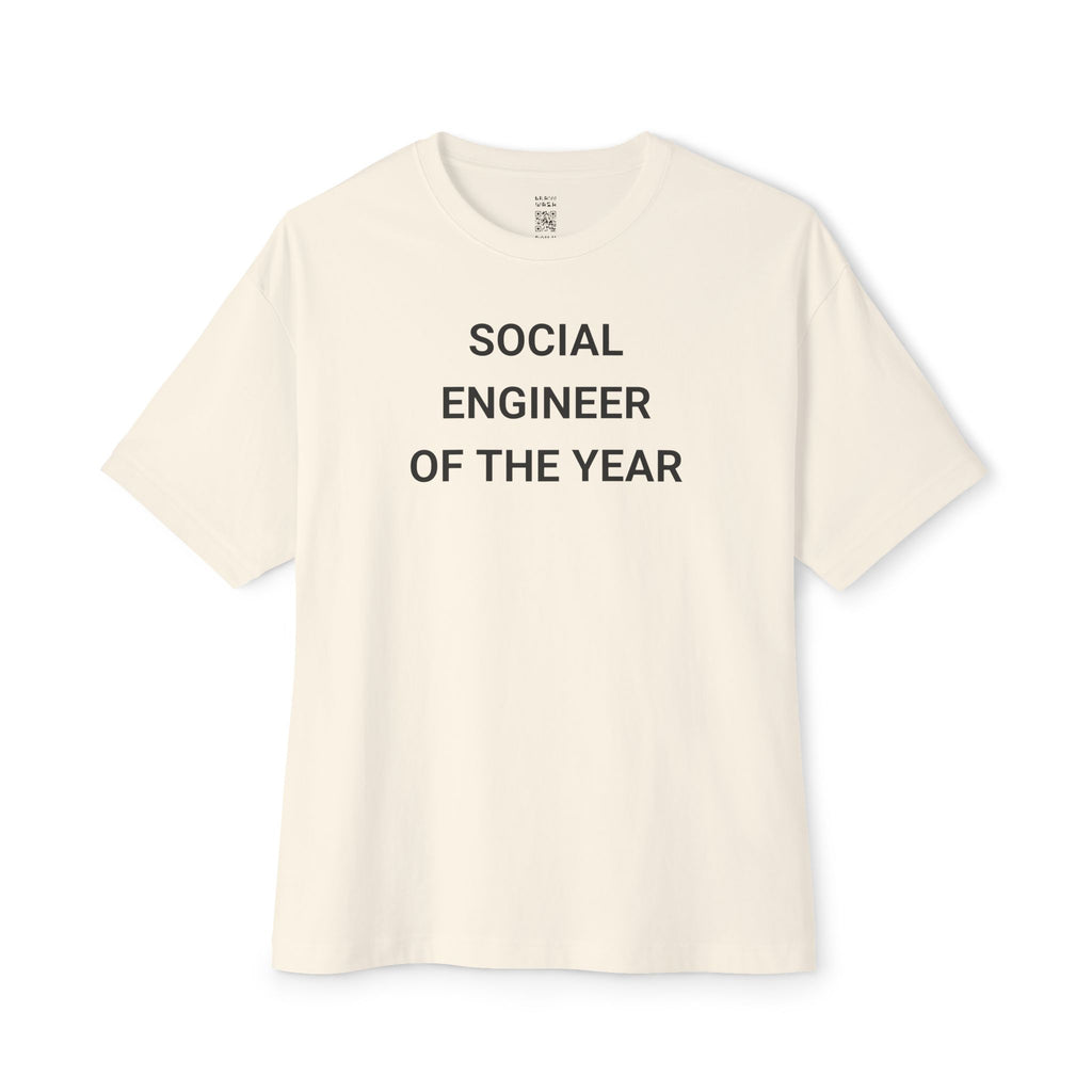 Social Engineer Of The Year Oversized Tee