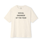 Social Engineer Of The Year Oversized Tee