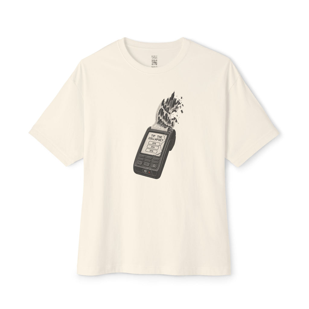 Tip The Collapse Oversized Tee