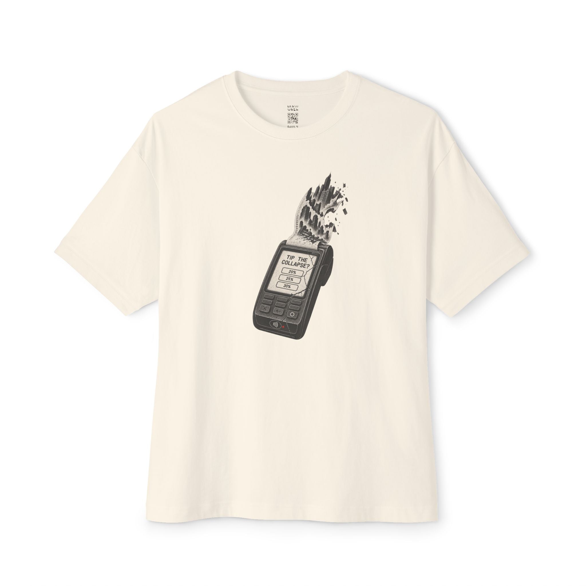 Tip The Collapse Oversized Tee
