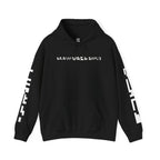 Brain Wash Only QR Sleeve Black Hoodie