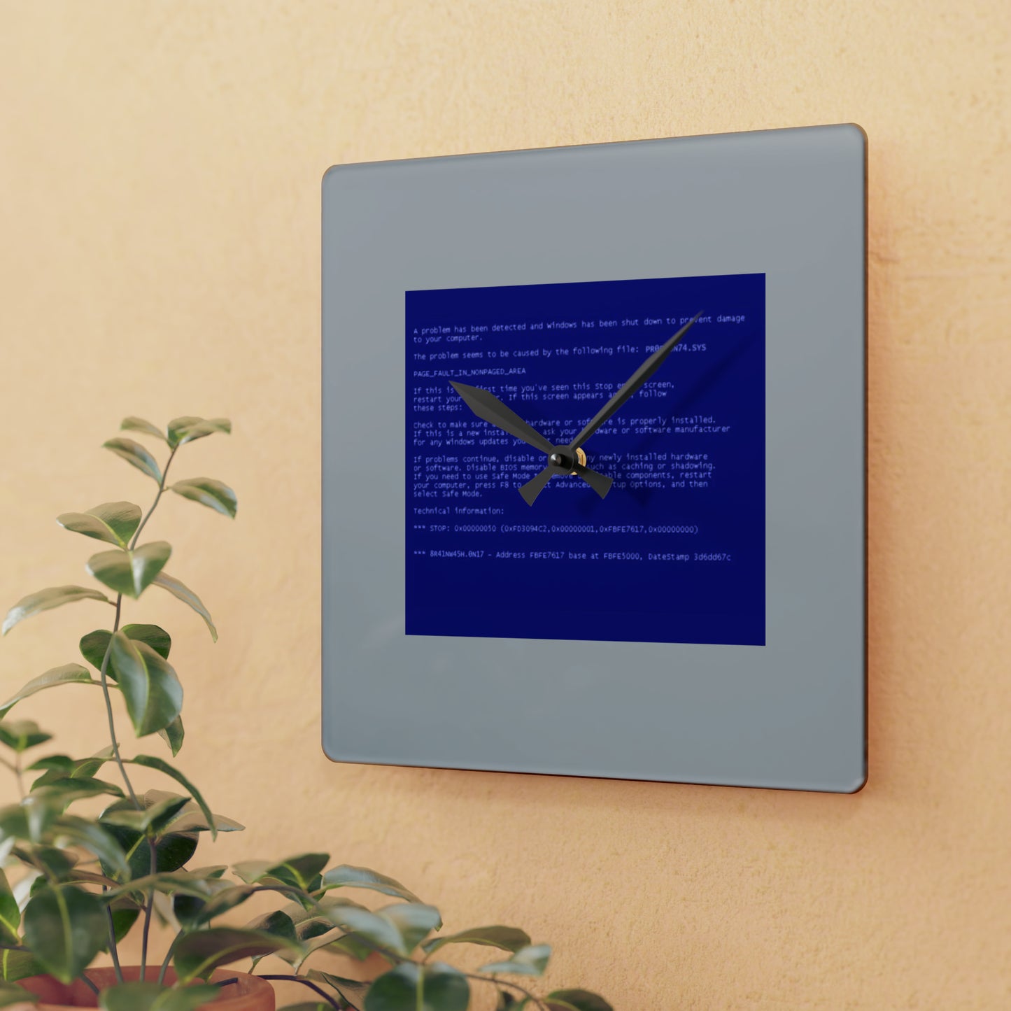 BSOD on Computer Clock