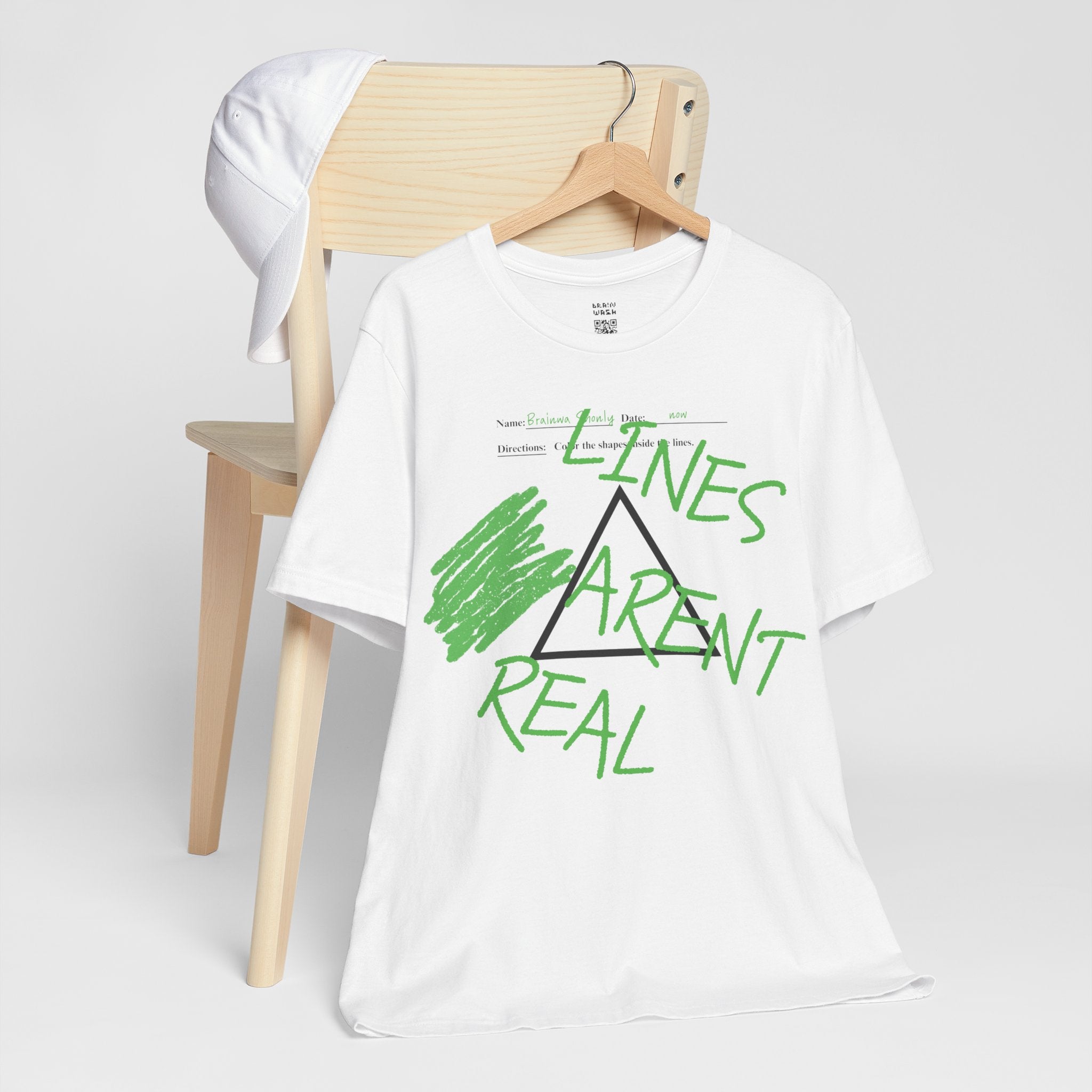 Directions: Color Inside The Lines (Triangle) T-Shirt