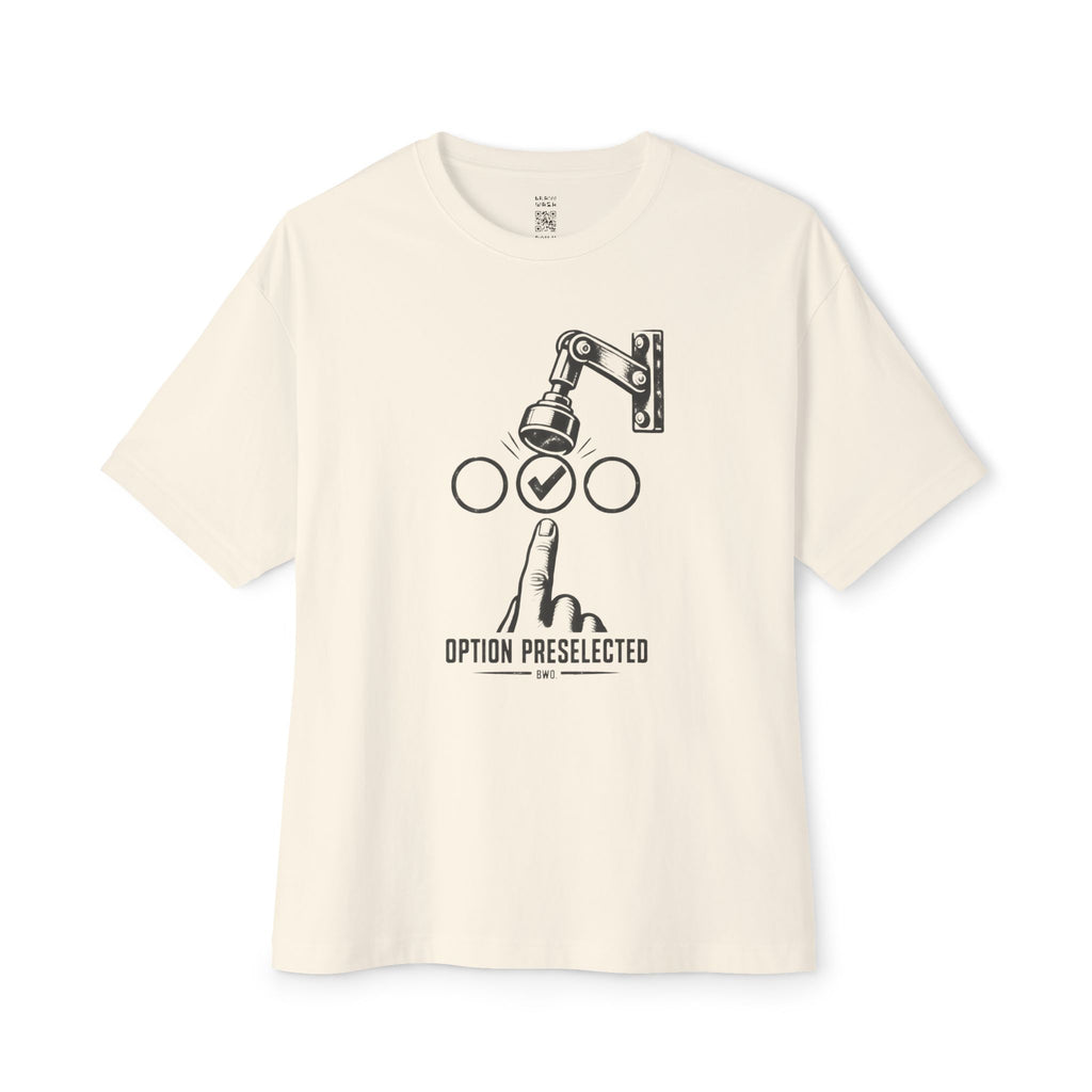 Option Preselected II Oversized Tee