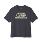 Survived False Flag Oversized Tee