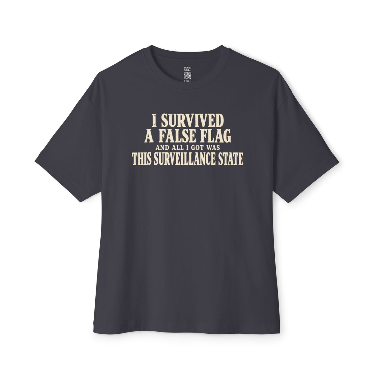 Survived False Flag Oversized Tee