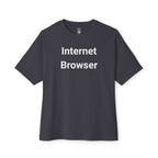 Internet Browser Oversized Tee