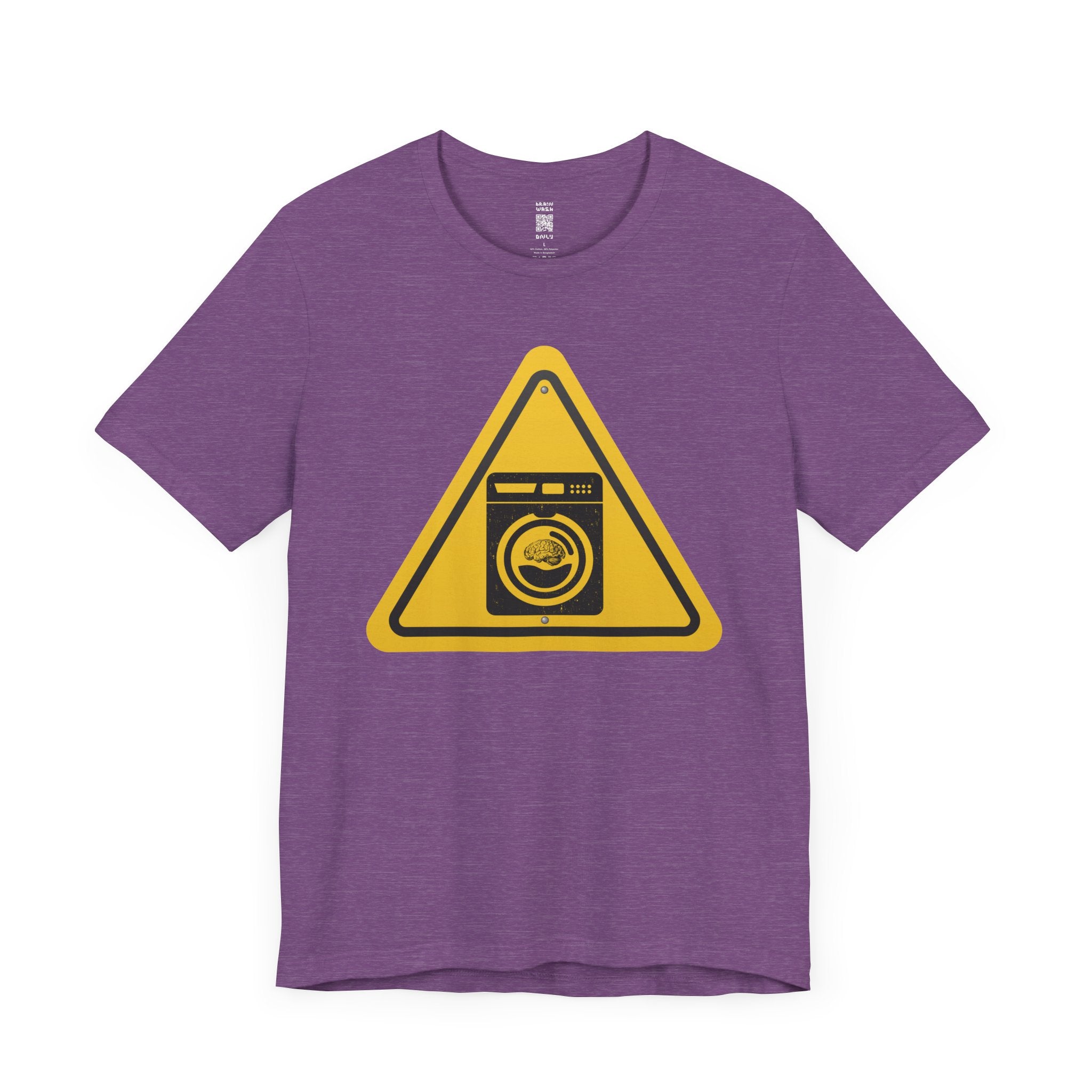 Caution: Brain Washer Machine Tee
