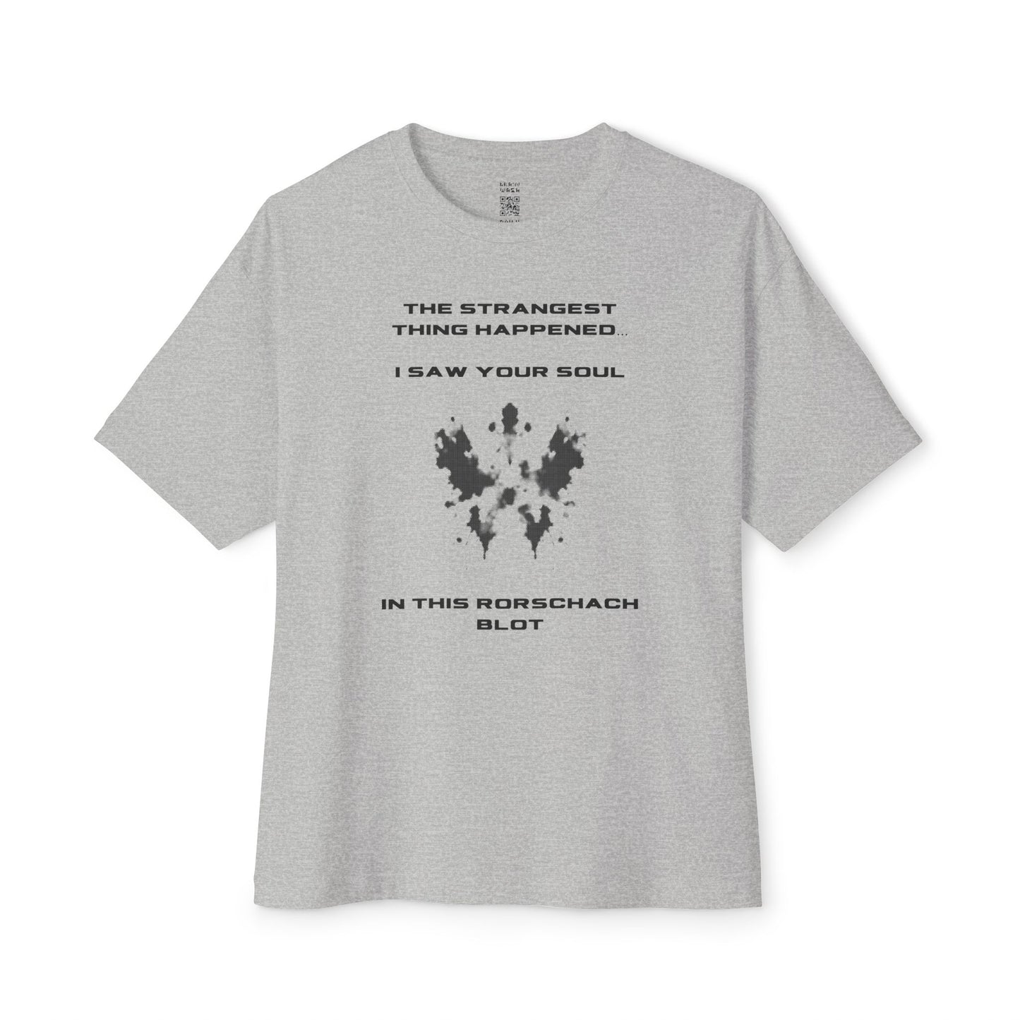 I Saw Your Soul in This Rorschach Ink Blot Oversized Tee