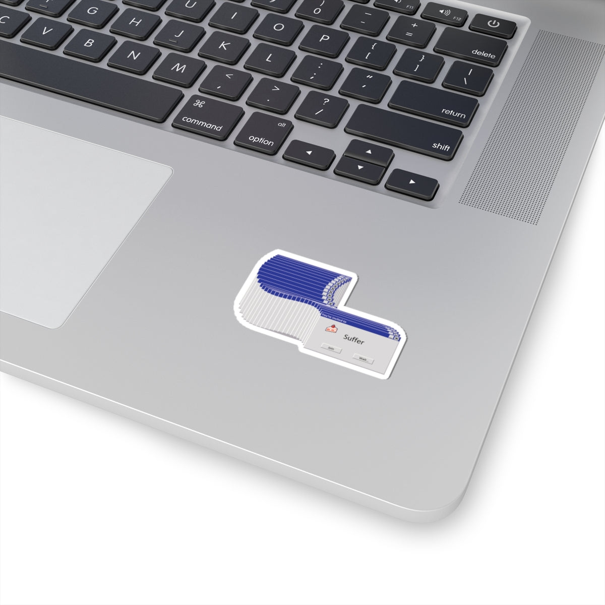 Invitation To Suffer Popup Sticker