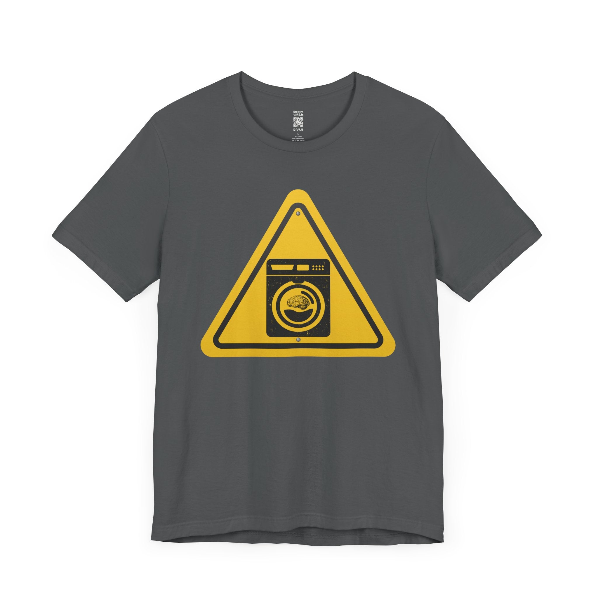 Caution: Brain Washer Machine Tee