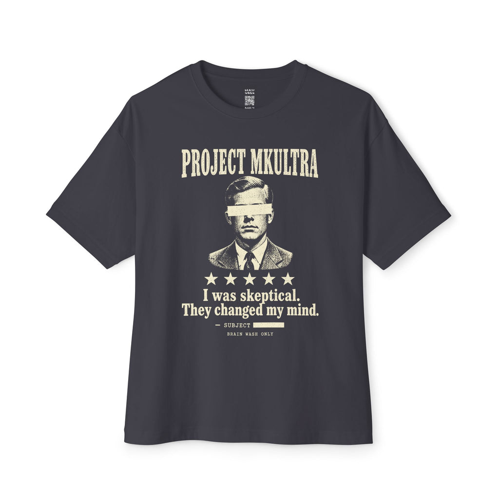 Project MKUltra Review Oversized Tee