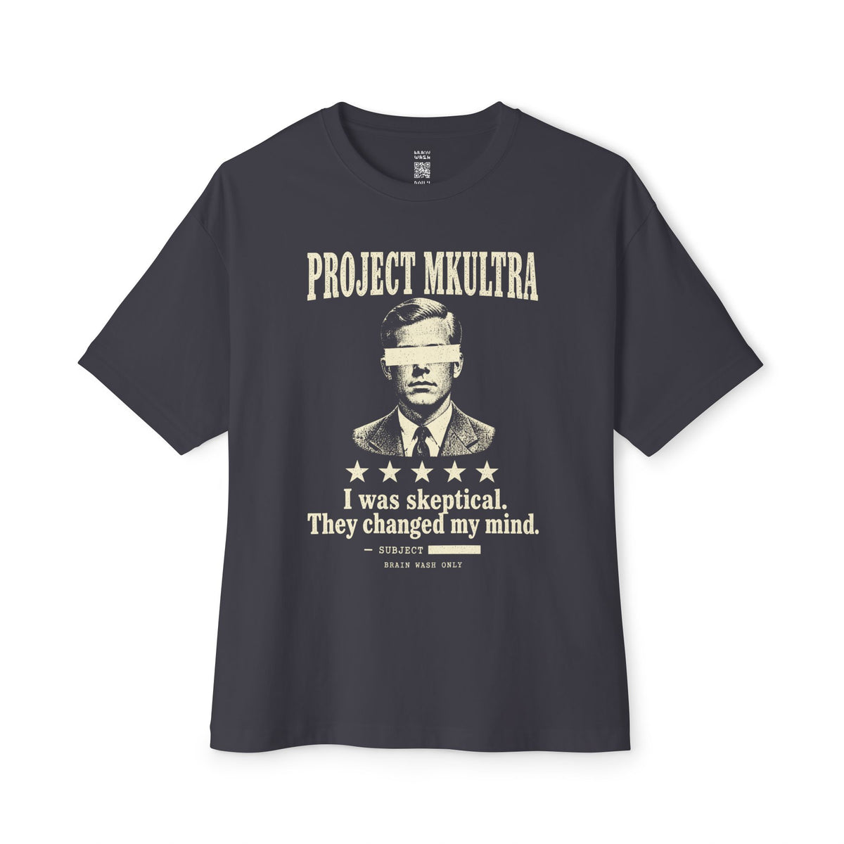 Project MKUltra Review Oversized Tee