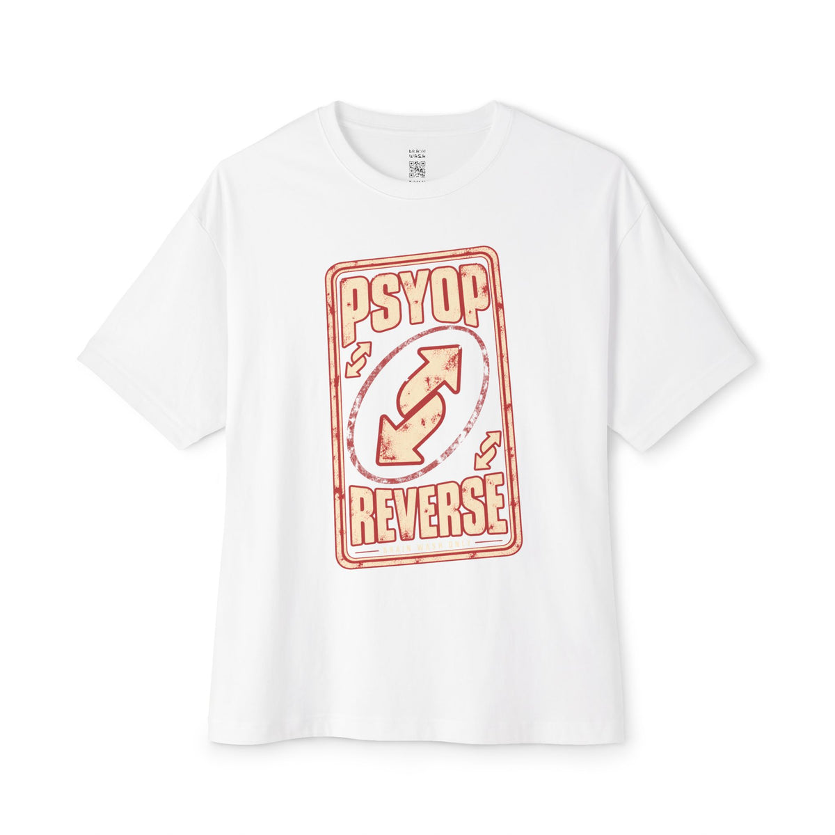 Psyop Reverse Oversized Tee