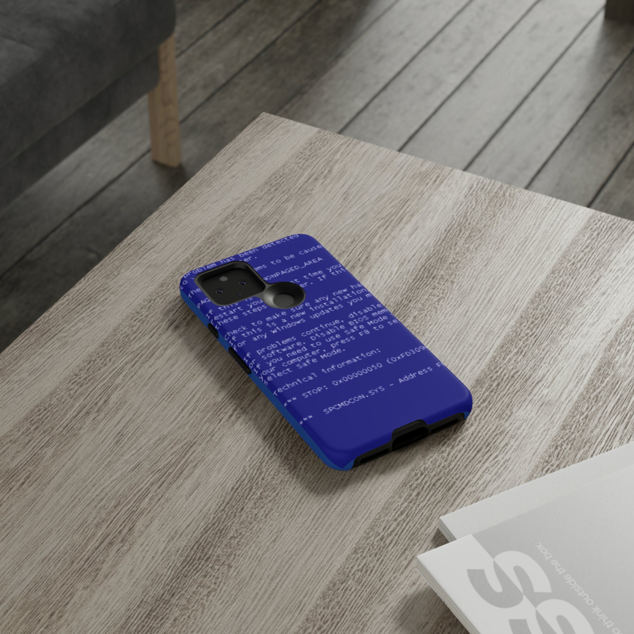BSoD (Blue Screen of Death) Phone Case