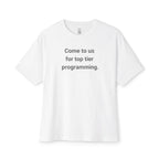 Come To Us Oversized Tee