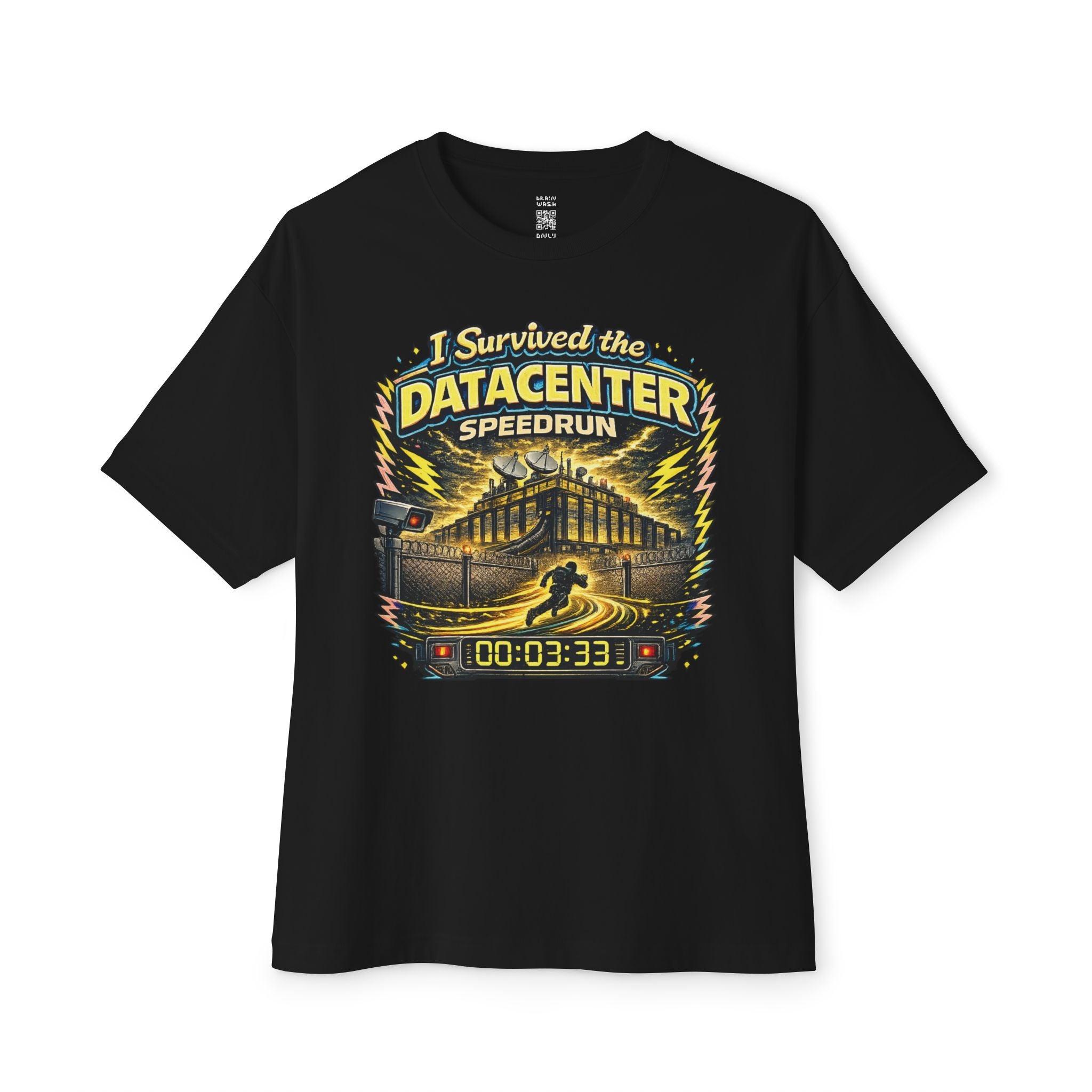 I Survived The Datacenter Speedrun Oversized Tee