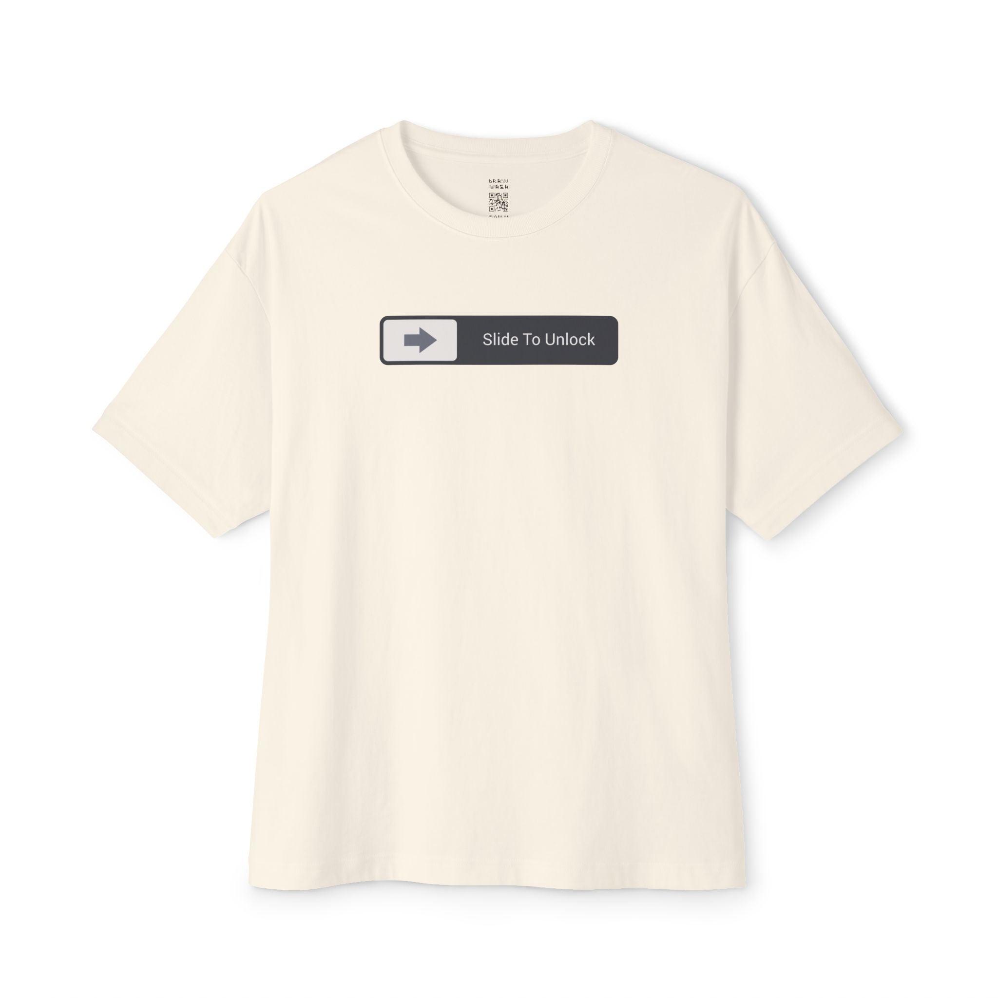 Slide To Unlock Oversized Tee