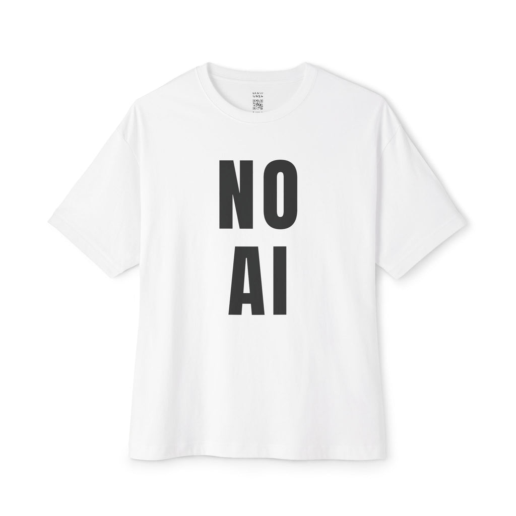 No AI Oversized Tee