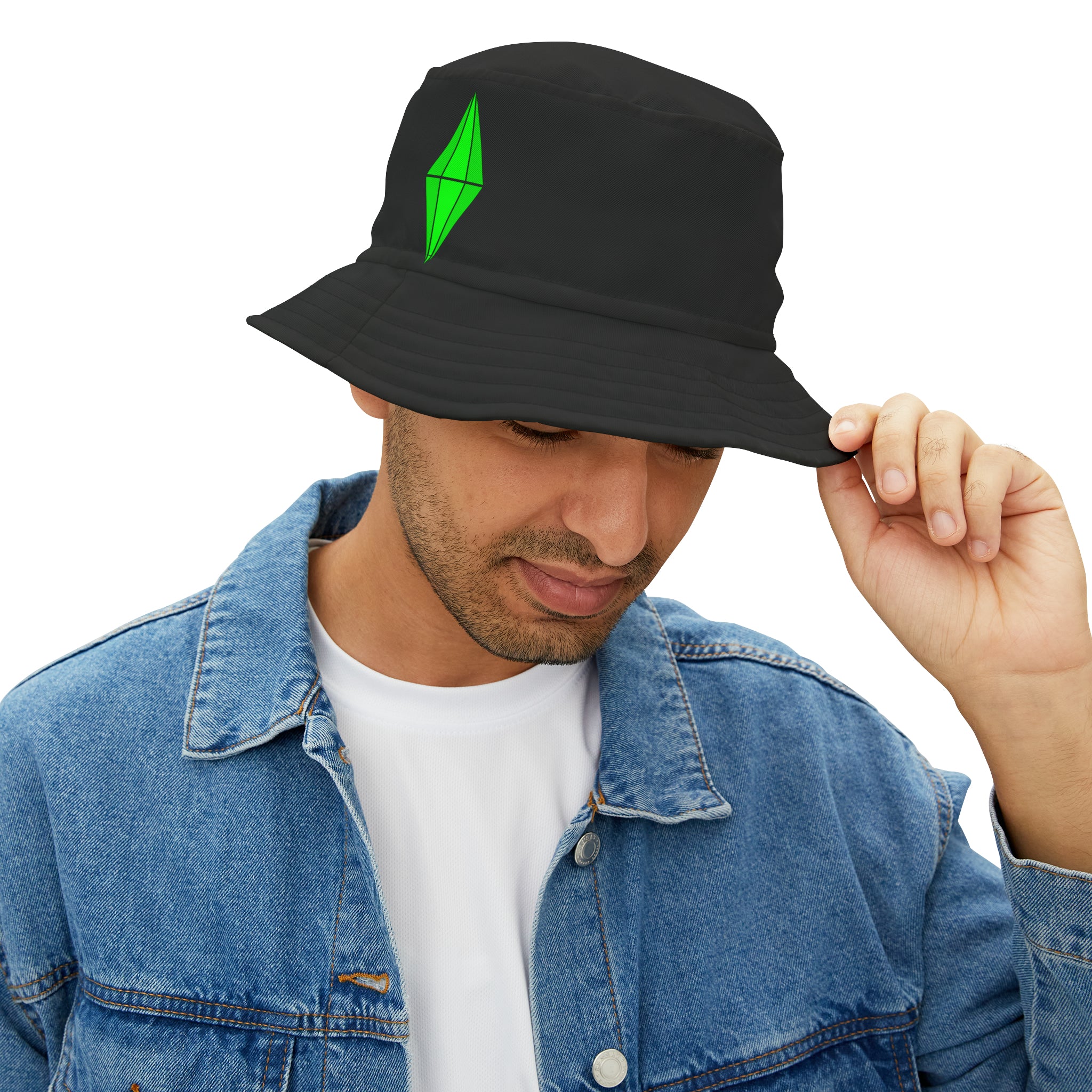 Sims Plumbob Bucket Hat