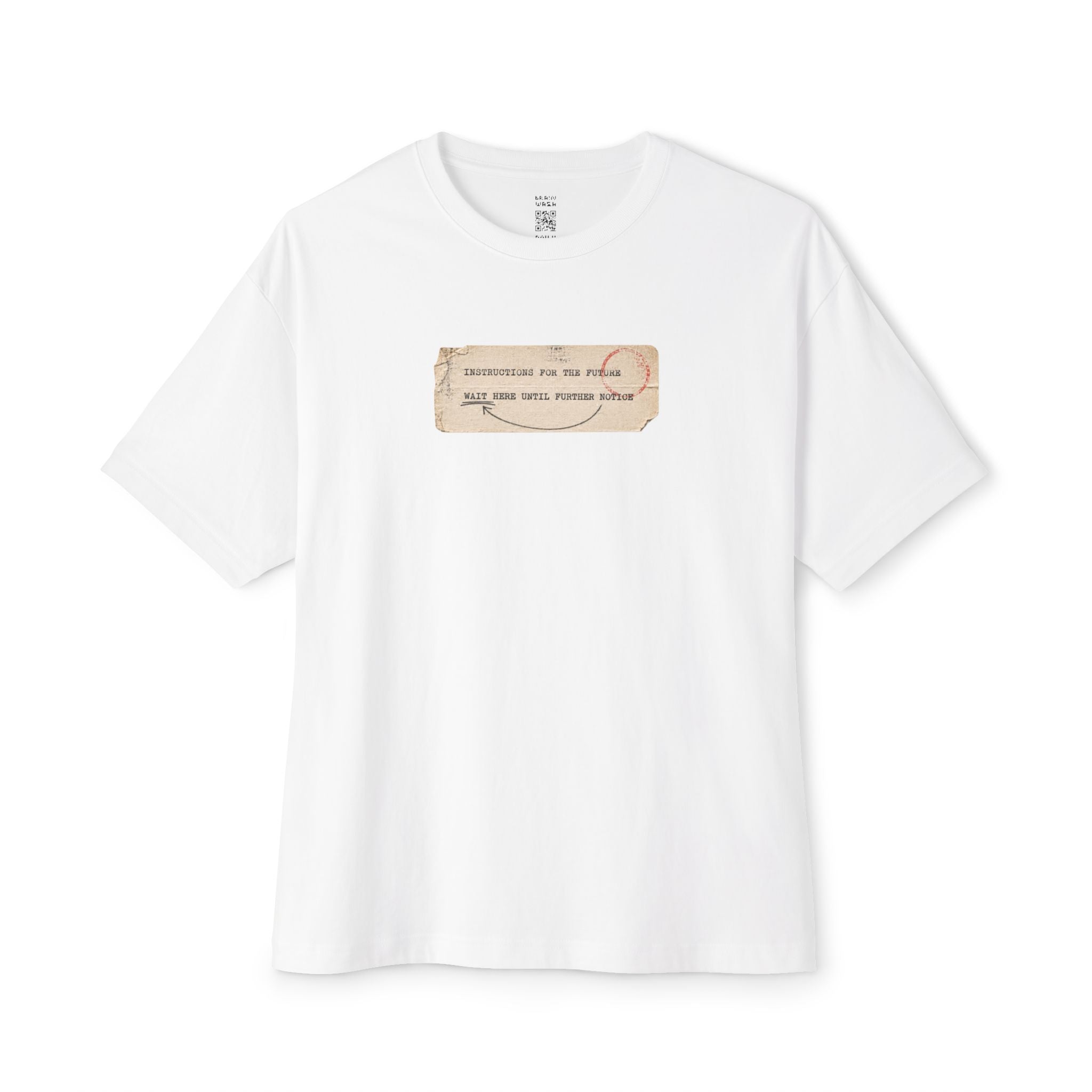 Instructions For The Future Oversized Tee