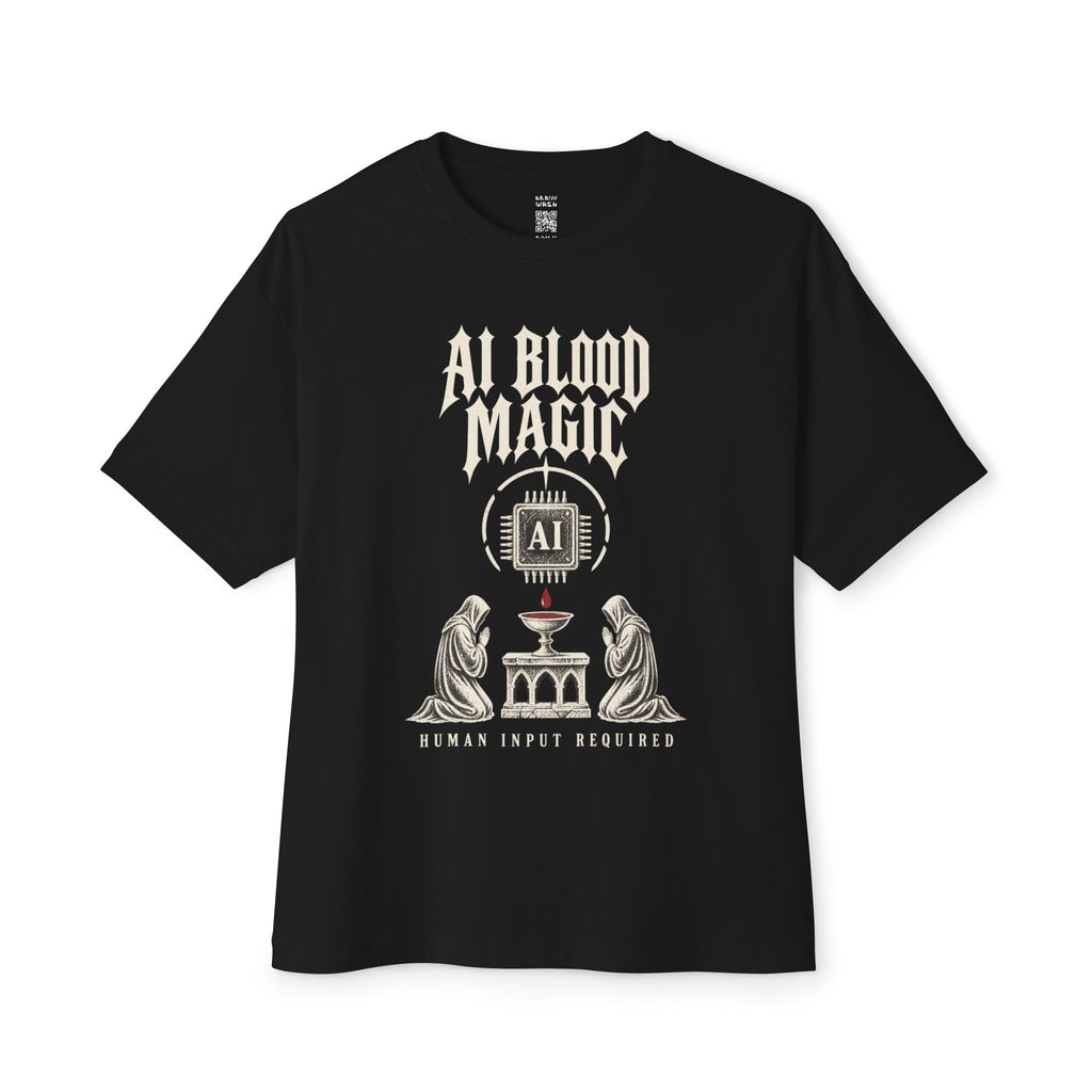 AI Blood Magic Oversized Tee