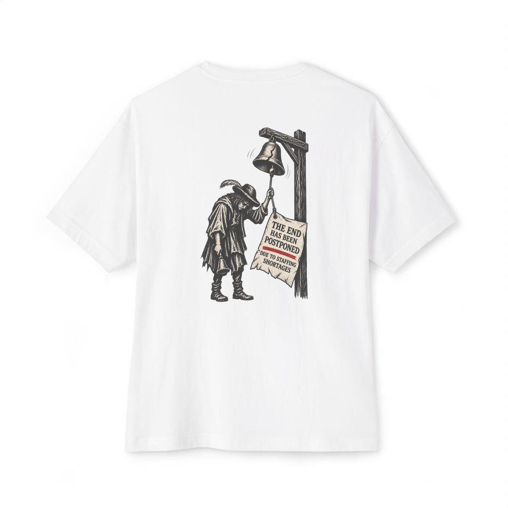 The End Postponed Oversized Tee