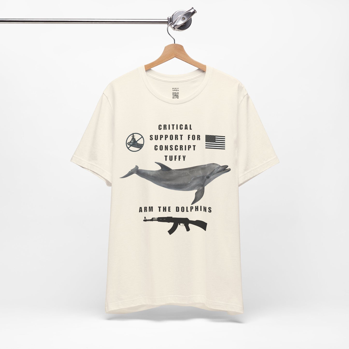 Conscript Tuffy Arm The Dolphins T-Shirt